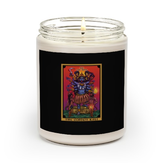The Goddess Kali in The Devil Tarot Card Scented Candles