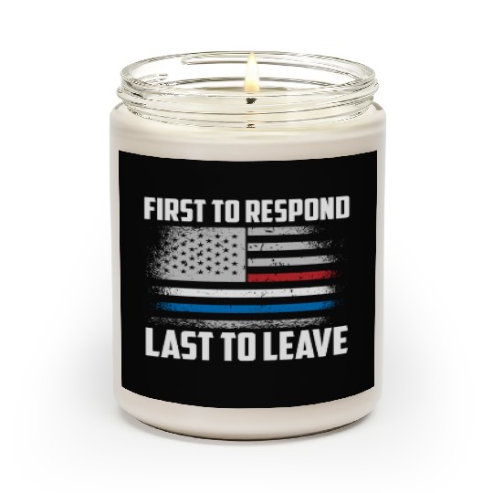 Dispatcher Us Flag Scented Candles
