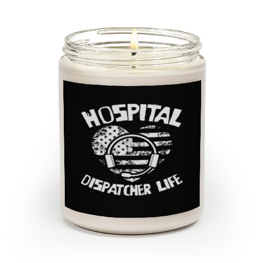 Dispatcher Us Flag Scented Candles