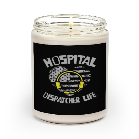 Dispatcher Us Flag Scented Candles