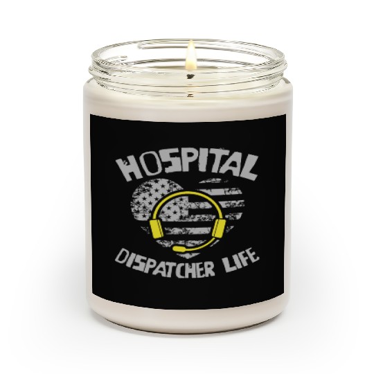 Dispatcher Us Flag Scented Candles
