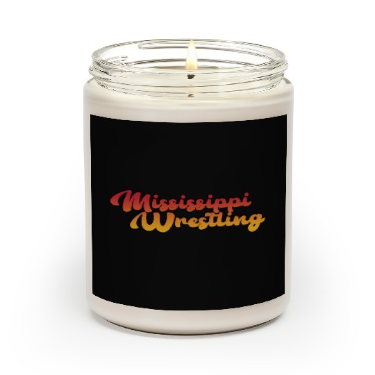 Mississippi Wrestling Scented Candles