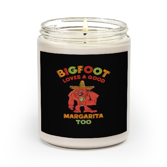 Cinco de Mayo Cryptozoology Bigfoot Fiesta Cryptid Scented Candles