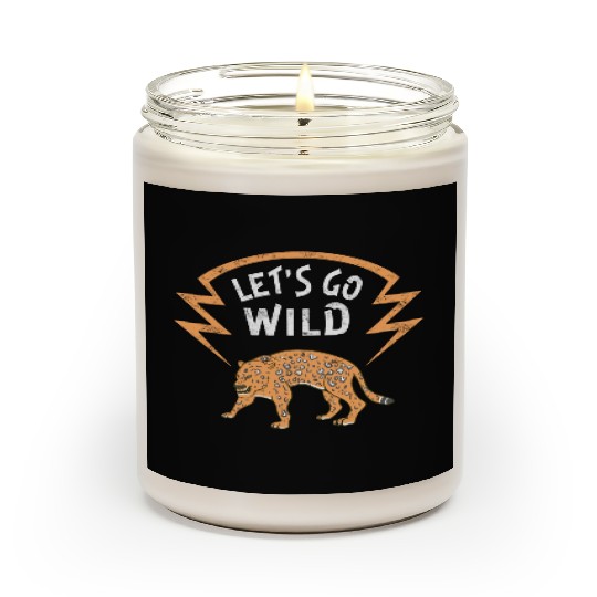 Wildlife Jaguar Wild Animal Lover Scented Candles