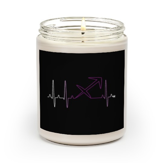 Sagittarius Heartbeat Scented Candles