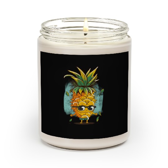 Cute pineapple sunglasses Scented Candles