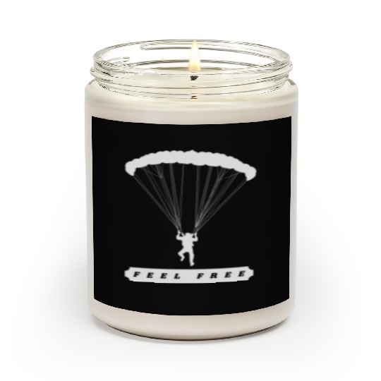 Feel free parachute, Cross Country Pilots Scented Candles