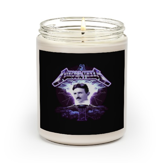 Nikola Tesla Heavy Metal Electricity by gnarly Scented Candles