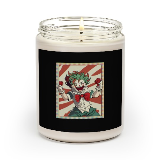 Happy joker card Scented Candles