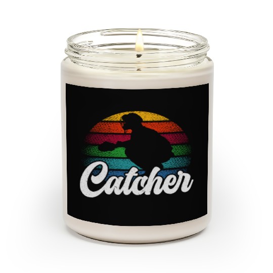 Baseball Lover Baseball Player Baseball Catcher Scented Candles