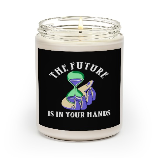 Earth Hour Time Environmentalist Save The Planet Scented Candles
