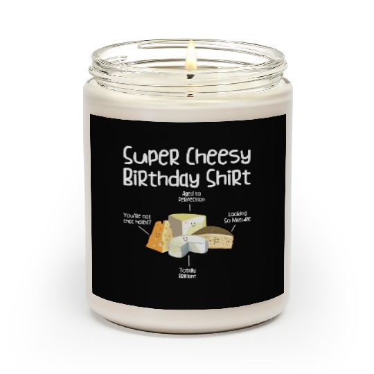 Super Cheesy Birthday Party Natal Day Cheese Lover Scented Candles