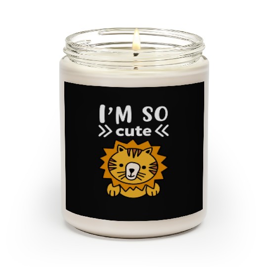 I m So Cute Lion Children Lion Scented Candles