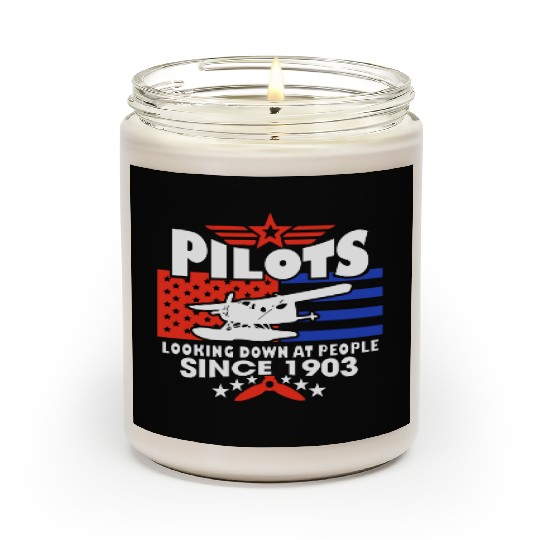 Pilots Looking Down At People SINCE 1903 Scented Candles