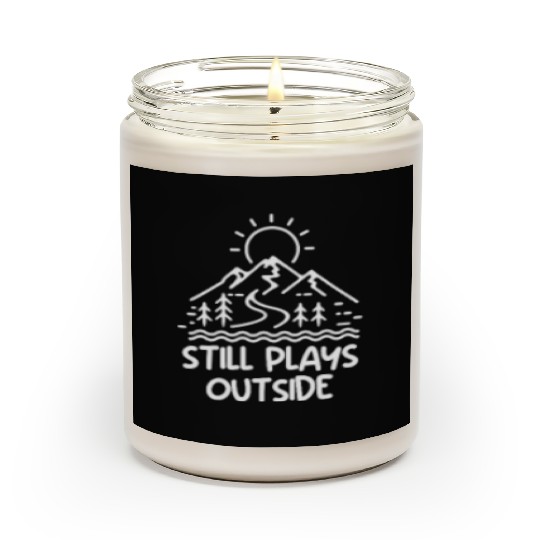 Nature boy Mountain funny Still playing outside Scented Candles