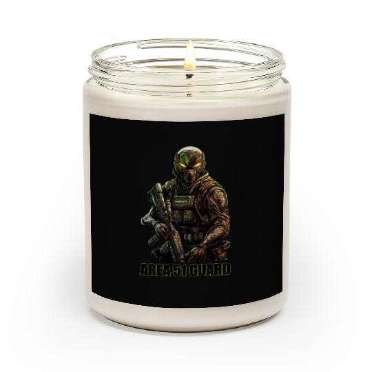 Area 51 Guard Scented Candles