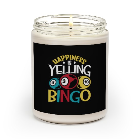 Bingo Card Game Grandma Bingo Player Bingo Cards Scented Candles