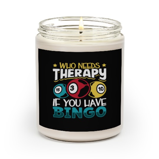 Bingo Card Game Grandma Bingo Player Bingo Cards Scented Candles