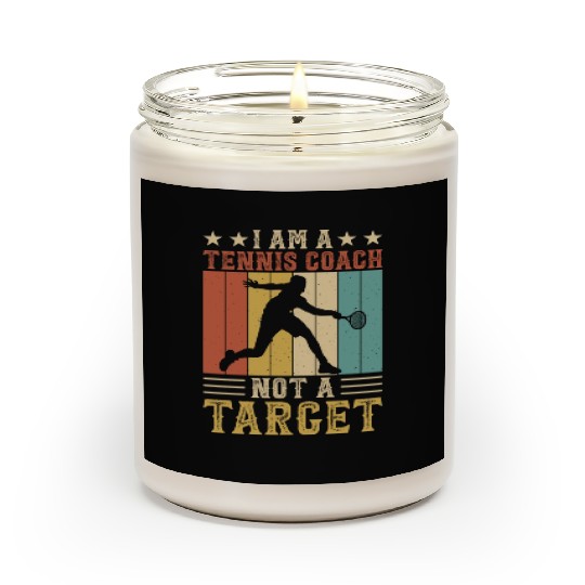 I AM A TENNIS COACH Scented Candles