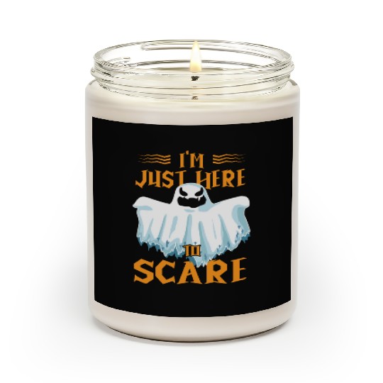 Halloween Paranormal Ghost Hunters Horror Fans Scented Candles