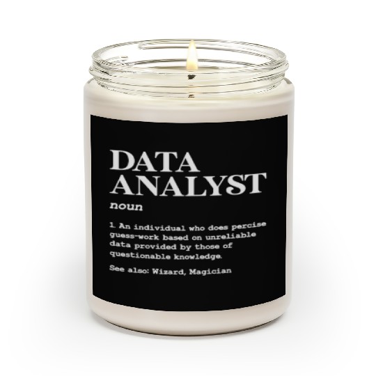 Data Analyst Definition Scented Candles