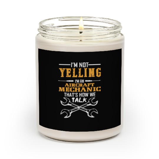 Aircraft Mechanic Scented Candles