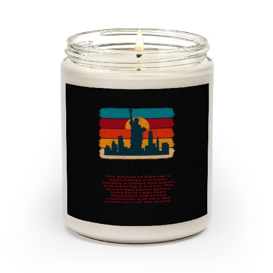 The Statue of Liberty Scented Candles