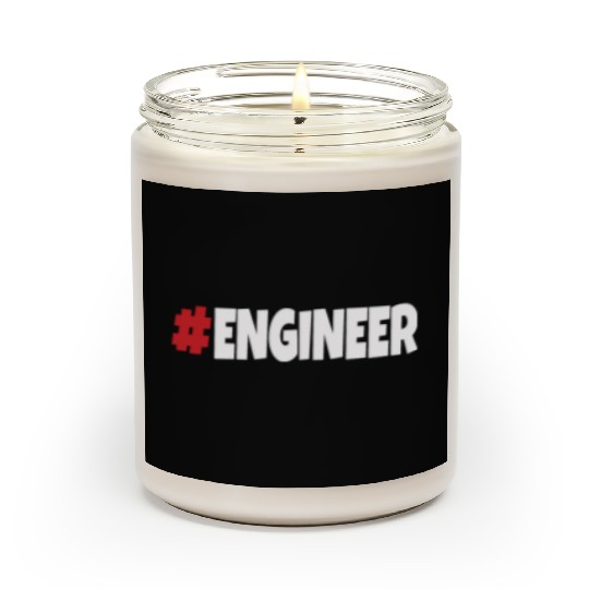 #engineer red&white Scented Candles