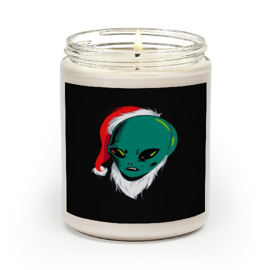 Aliens Love Christmas Scented Candles