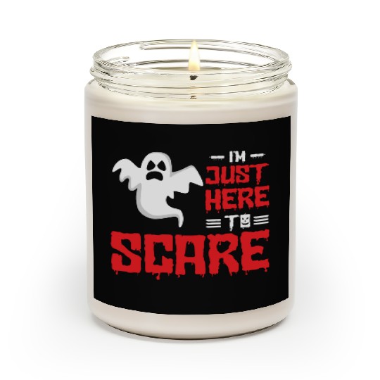 Halloween Paranormal Ghost Hunters Horror Fans Scented Candles