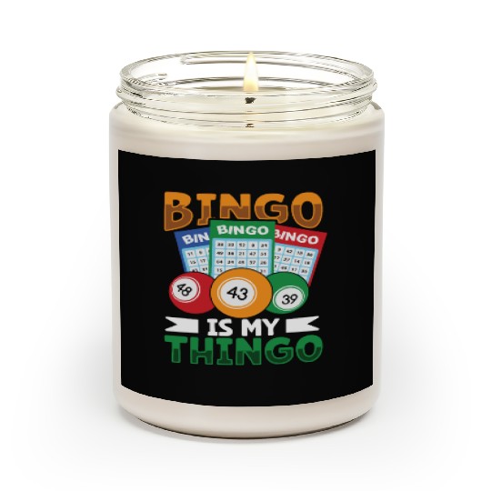 Bingo Card Game Grandma Bingo Player Bingo Cards Scented Candles