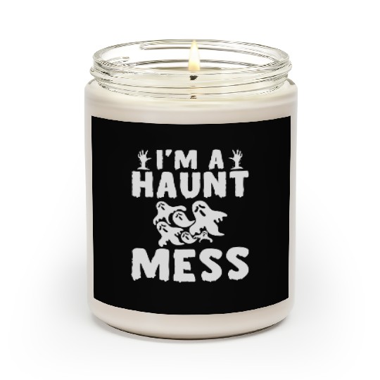 Halloween Paranormal Ghost Hunters Horror Fans Scented Candles