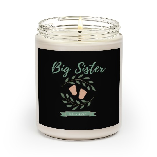 Big Sister Est. 2024 Scented Candles