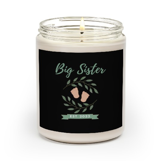 Big Sister Est. 2023 Scented Candles