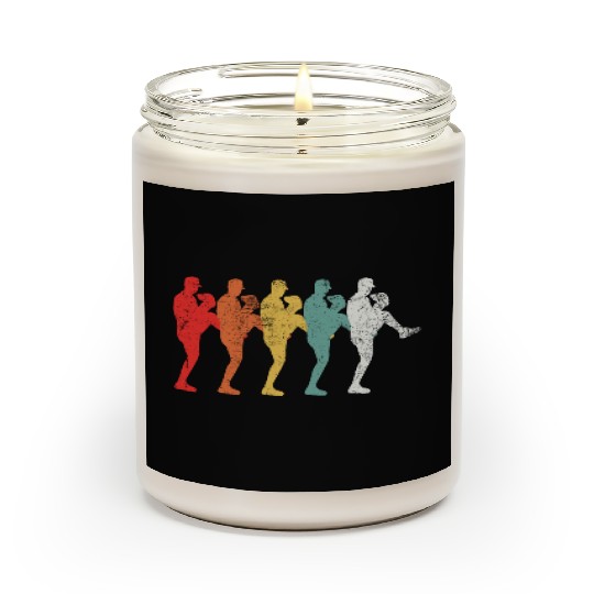 Baseball Pitcher Vintage Scented Candles