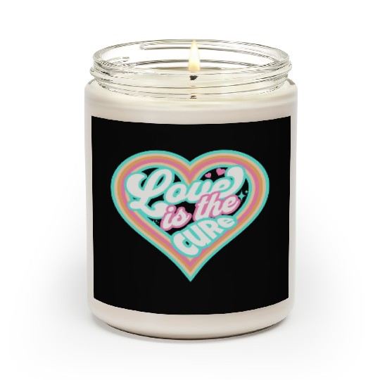 LOVE IS THE CURE (blue) Scented Candles