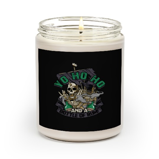 Yo ho ho and a bottle of rum! - Pirate Scented Candles