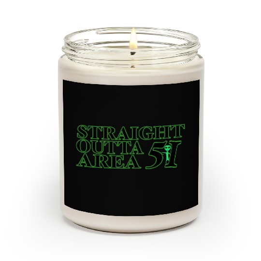 Straight Outta Area 51 Scented Candles