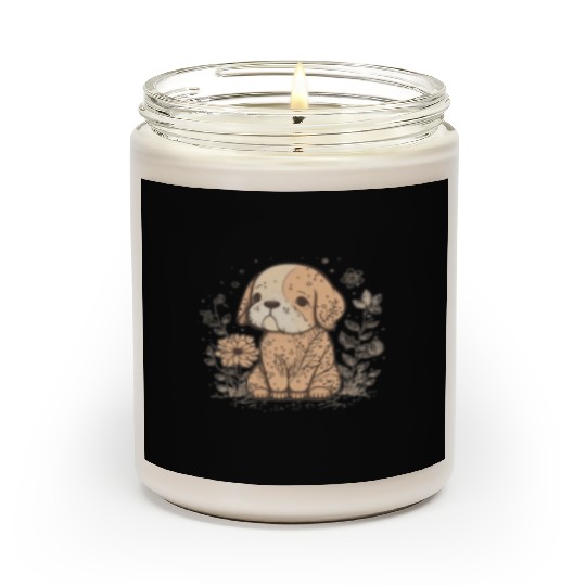 Brown is the New Cute: A Tribute to Adorable Pups Scented Candles