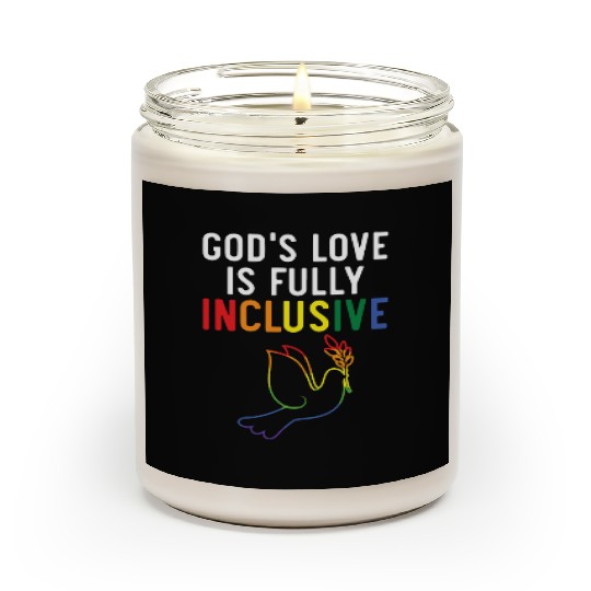 Gay Rights Rainbow Pride LGBTQ Gay Pride Parade Scented Candles