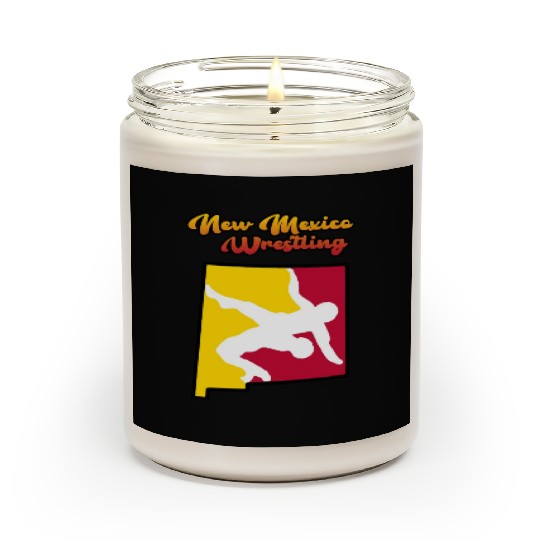 New Mexico Wrestling Scented Candles