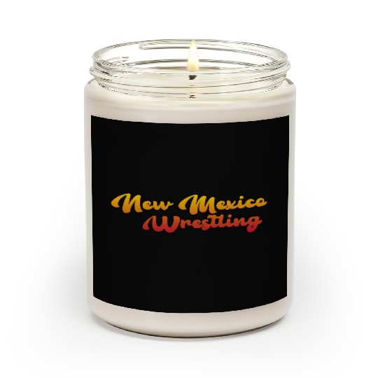 New Mexico Wrestling Scented Candles