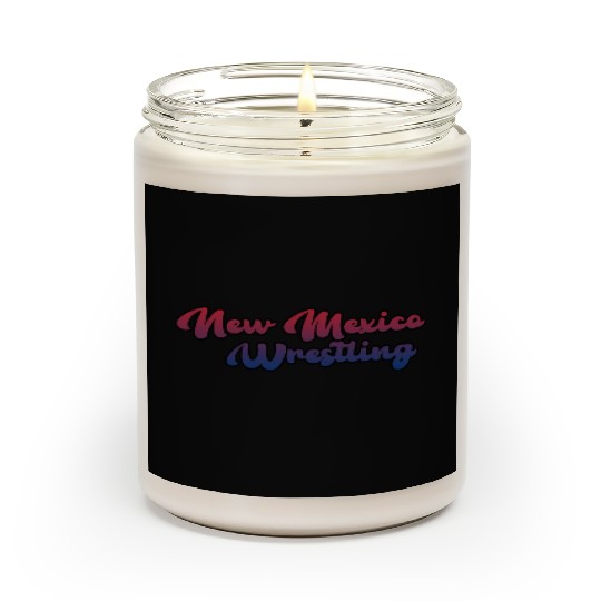 New Mexico Wrestling Scented Candles