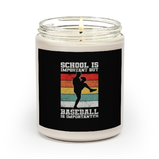 Baseball Pitcher Baseball Player Scented Candles