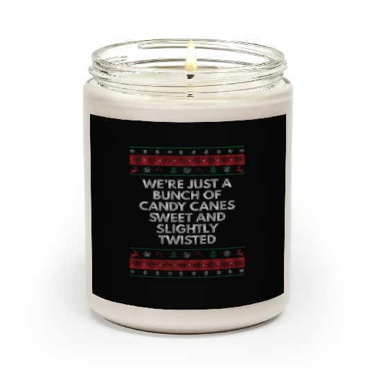 Were Candy Canes Sweet and Twisted Christmas Girlf Scented Candles