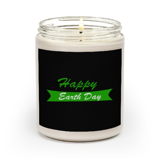 Earth Day Scented Candles