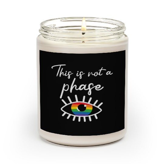 Gay Rights Rainbow Pride Month LGBTQ Gay Pride Scented Candles