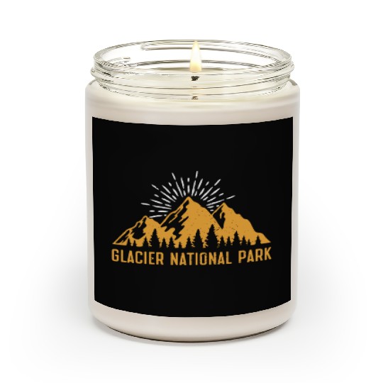 Glacier National Park Mountaineers Mountain lover Scented Candles