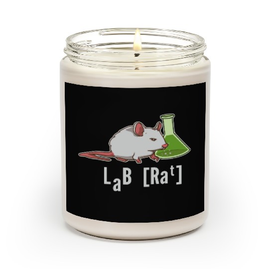 Lab Rat Science Chemistry Professor Laboratory Scented Candles