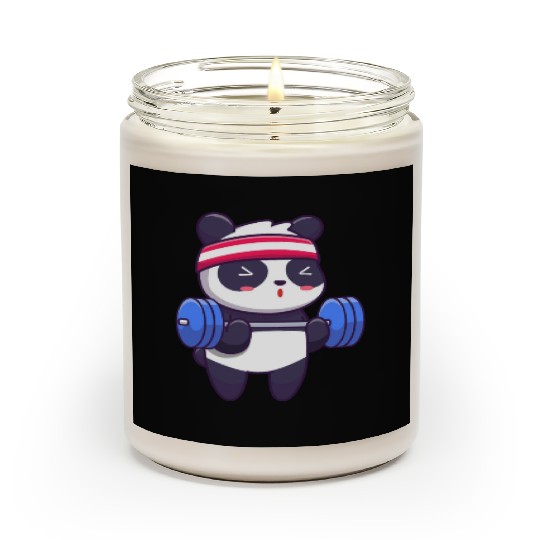 TEDDY BEAR TRAINING GYM Scented Candles